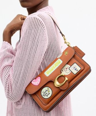 ほぼ未使用』COACH(コーチ)2wayバッグ レザー キャメル系 COACH【公式 