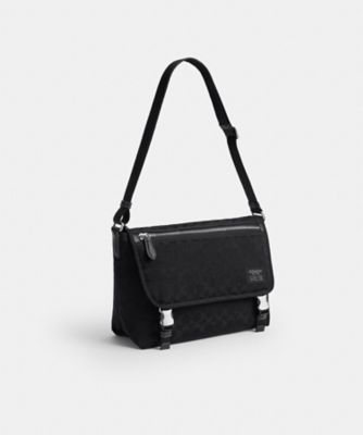 COACH コーチ メッセンジャー ショルダーバッグ ビジネス A4 PC 黒 