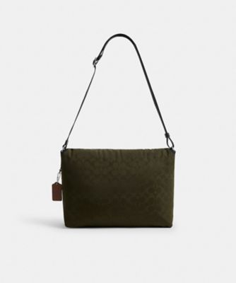 未使用】COACH コーチ ショルダー メッセンジャーバッグ シグネチャー 