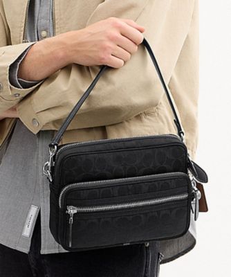極美品】コーチ ヘリテージ メッセンジャーバッグ レザー 斜め掛け 