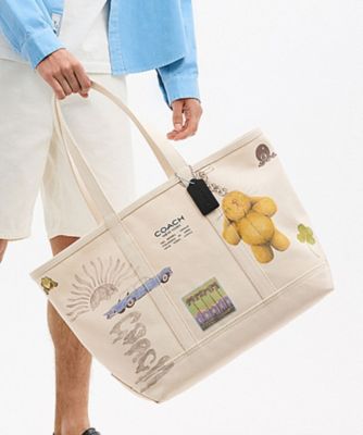 ユーティリティー トート・スケッチ プリント | COACH/コーチ | 三越 