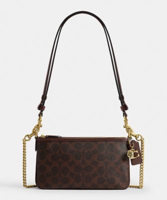 オードリー クロスボディ バッグ・シグネチャー キャンバス | COACH 