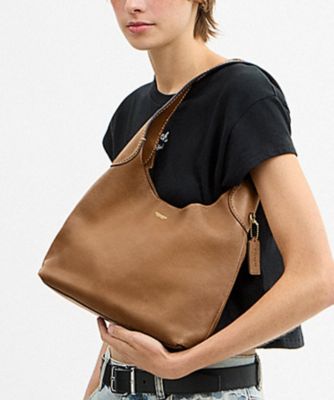 ブルックリン ショルダー バッグ 28・ラブド レザー | COACH/コーチ 