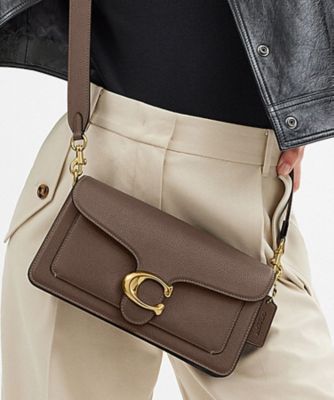 COACH/コーチ タビー ショルダー バッグ 26 BROWN 旅行用かばん・バッグ【三越伊勢丹/公式】