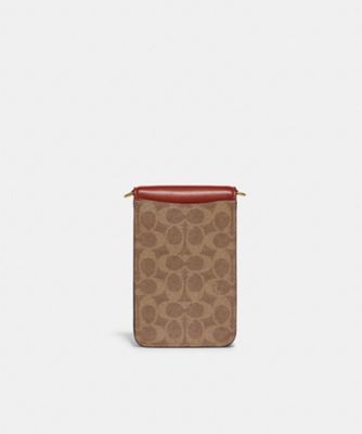 フォーン クロスボディ・シグネチャー キャンバス | COACH/コーチ 