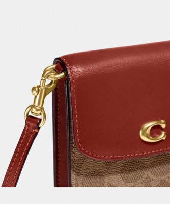フォーン クロスボディ・シグネチャー キャンバス | COACH/コーチ 