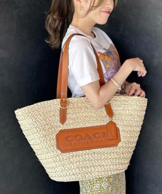 ストラクチャード トート（かごバッグ） | COACH/コーチ | 三越伊勢丹 