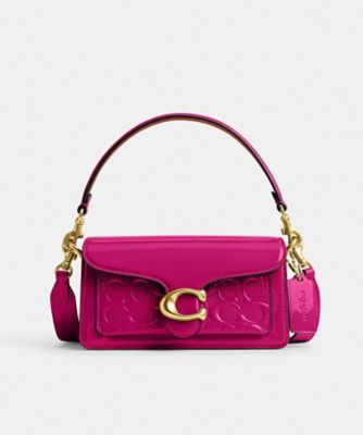 タビー ショルダー バッグ 20・シグネチャー レザー | COACH/コーチ 
