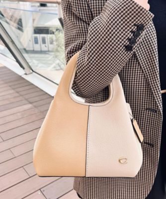 coach レミ サドルバッグ カラーブロック ショルダーバッグ