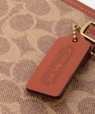 スウィング ジップ・シグネチャー キャンバス | COACH/コーチ | 三越 