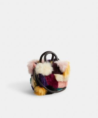 お値下げ！ COACH ローグ 20 パッチワーク ハンドバック マルチ - バッグ
