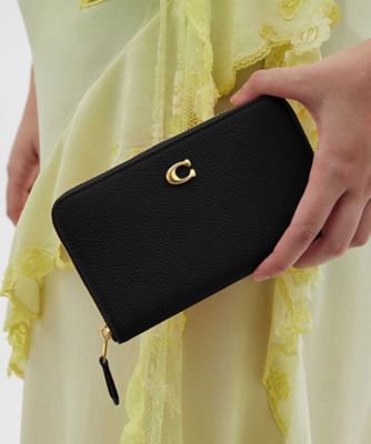 エッセンシャル ミディアム ジップ アラウンド ウォレット | COACH 