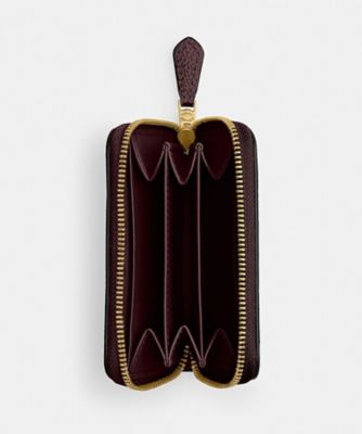 エッセンシャル スモール ジップ アラウンド カード ケース | COACH 