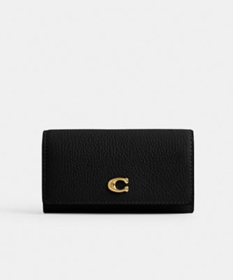 COACH/コーチ エッセンシャル 6 リング キー ケース BLACK 財布・マネークリップ【三越伊勢丹/公式】