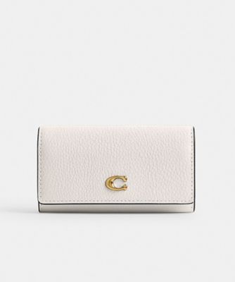COACH/コーチ エッセンシャル 6 リング キー ケース WHITE 財布・マネークリップ【三越伊勢丹/公式】