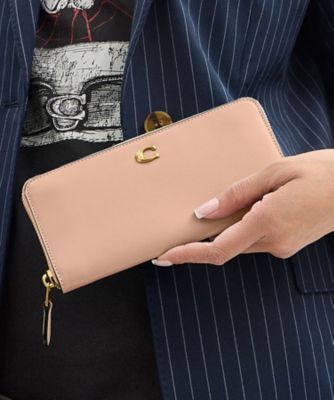 COACH/コーチ エッセンシャル スリム アコーディオン ジップ ウォレット BEIGE 財布・マネークリップ【三越伊勢丹/公式】