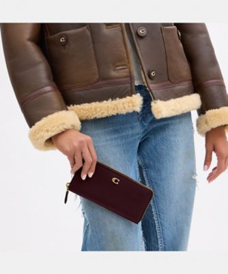 エッセンシャル スリム アコーディオン ジップ ウォレット | COACH 
