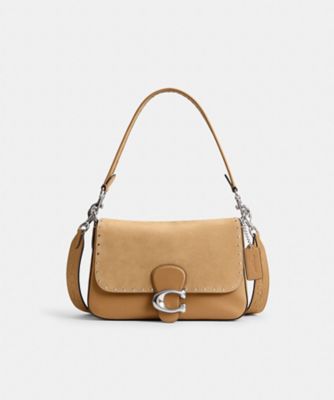 バッグ 現行【COACH】コーチ ソフト タビー スネークスキン ディテール 
