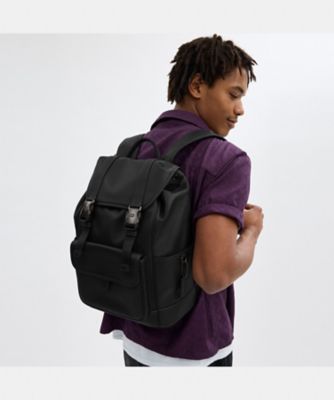 リーグ フラップ バックパック | COACH/コーチ | 三越伊勢丹オンライン 