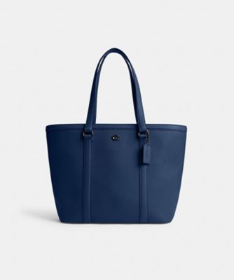 COACH/コーチ ゴッサム ジップ トート バッグ BLUE 旅行用かばん・バッグ【三越伊勢丹/公式】