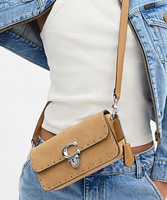 コーチ☆スエード調バック （COACH コーチ ショルダーバッグ スエード 