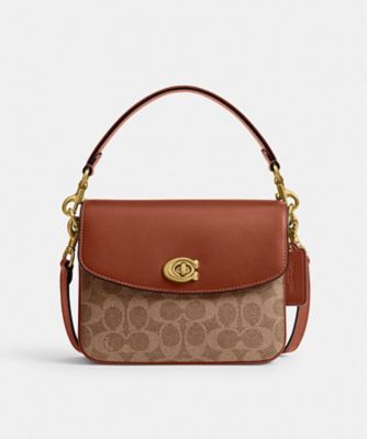キャシー クロスボディ バッグ 19・シグネチャー キャンバス | COACH  