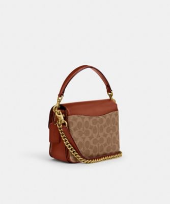 キャシー クロスボディ バッグ 19・シグネチャー キャンバス | COACH 