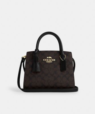 アンドレア キャリーオール バッグ・シグネチャー キャンバス | COACH  