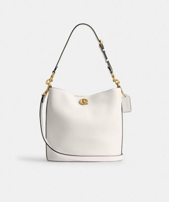 COACH/コーチ ウィロウ ソフト バケット バッグ WHITE 旅行用かばん・バッグ【三越伊勢丹/公式】
