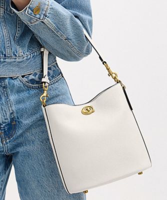 COACH/コーチ ウィロウ ソフト バケット バッグ 19 WHITE 旅行用かばん・バッグ【三越伊勢丹/公式】