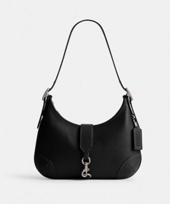 COACH/コーチ ハンプトンズ ホーボー バッグ BLACK 旅行用かばん・バッグ【三越伊勢丹/公式】