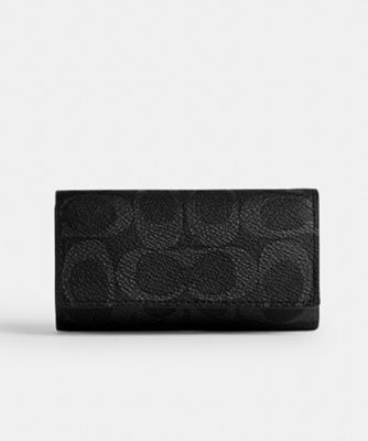 6 リング キー ケース・シグネチャー キャンバス | COACH/コーチ 