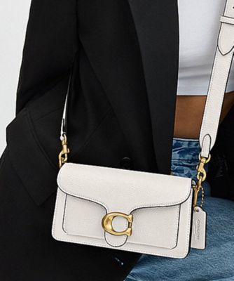 COACH/コーチ タビー ショルダー バッグ 20 WHITE 旅行用かばん・バッグ【三越伊勢丹/公式】