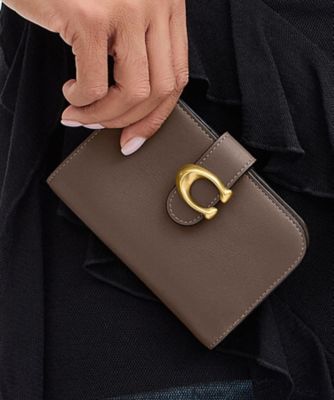 COACH/コーチ タビー ウォレット BROWN 財布・マネークリップ【三越伊勢丹/公式】