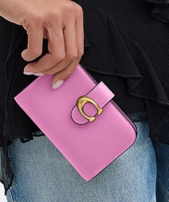 COACH/コーチ タビー ウォレット PINK 財布・マネークリップ【三越伊勢丹/公式】