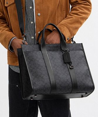 ウェスリー トート・シグネチャー キャンバス | COACH/コーチ | 三越 