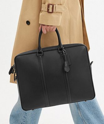 COACH/コーチ メトロポリタン ワークバッグ BLACK ブリーフケース【三越伊勢丹/公式】