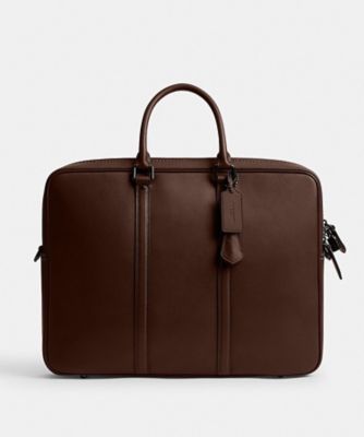 COACH/コーチ メトロポリタン ワークバッグ BROWN ブリーフケース【三越伊勢丹/公式】
