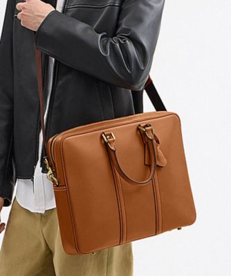 COACH/コーチ メトロポリタン ワークバッグ BROWN ブリーフケース【三越伊勢丹/公式】