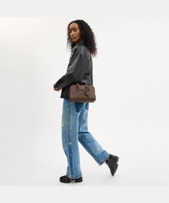 ID249)COACH コーチ マーサー サッチェルデニム
