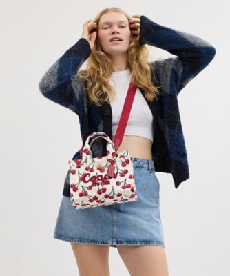 カーゴ トート バッグ 26・チェリー プリント | COACH/コーチ | 三越 