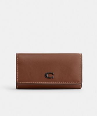 COACH/コーチ 6 リング キー ケース BROWN ハンドバッグ・財布【三越伊勢丹/公式】