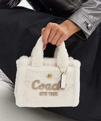 COACH/コーチ カーゴ トート バッグ 20・シアリング WHITE 旅行用かばん・バッグ【三越伊勢丹/公式】