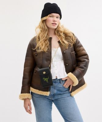 ターンロック フォーン クロスボディ・レキシー プリント | COACH 