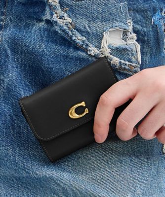 COACH/コーチ エッセンシャル カード ホルダー ウォレット BLACK 財布・マネークリップ【三越伊勢丹/公式】