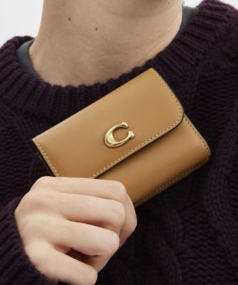 COACH/コーチ エッセンシャル カード ホルダー ウォレット BROWN 財布・マネークリップ【三越伊勢丹/公式】