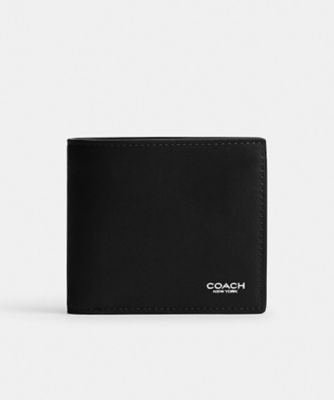 COACH/コーチ コイン ウォレット BLACK 財布・マネークリップ【三越伊勢丹/公式】