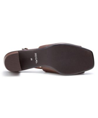 REGAL レザーメッシュサンダル ブラウン REGAL F02S メッシュサンダル ブラウン サンダル | REGAL