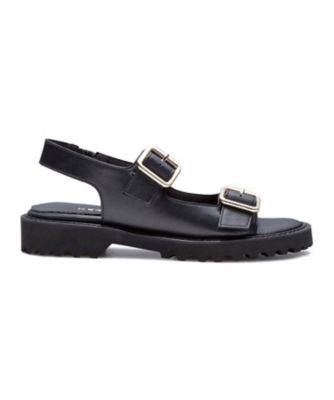 ＜REGAL (Women/Men)＞ＲＥＧＡＬ　Ｆ２８Ｒ　ダブルバックルサンダル　ブラック　サンダル