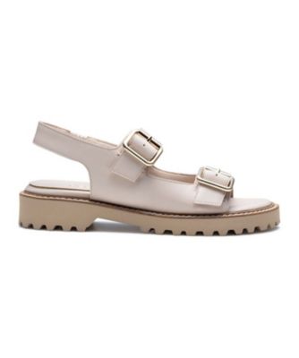 ＜REGAL (Women/Men)＞ＲＥＧＡＬ　Ｆ２８Ｒ　ダブルバックルサンダル　アイボリー　サンダル